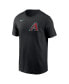 Фото #2 товара Men's Tommy Pham Black Arizona Diamondbacks 2024 Fuse Name and Number T-shirt
