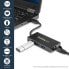 StarTech.com 3-Port Portable USB 3.0 Hub plus Gigabit Ethernet - Aluminum with Built-in Cable - Wired - USB - Ethernet - 5000 Mbit/s - Black