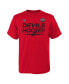 ფოტო #2 პროდუქტის Big Boys Red New Jersey Devils 2024 NHL Stadium Series Locker Room T-shirt