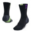 UNDER ARMOUR ArmourDry Playmaker short socks Black / Anthracite / Purple, EU 42 1/2-47 - фото #4