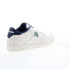 Фото #15 товара Reebok Club C 85 Mens White Leather Lace Up Lifestyle Sneakers Shoes