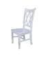 Double X Back Chair, Set of 2