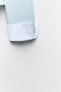 Фото #8 товара Двубортный блейзер с контрастными манжетами ZARA