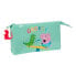 Double Carry-all Peppa Pig George Mint 22 x 12 x 3 cm