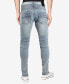 Фото #2 товара Men's Rawx Slim Fit Moto Detail Stretch Jeans