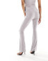 Фото #5 товара Kaiia slinky flared trousers co-ord in light grey