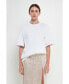 ფოტო #2 პროდუქტის Women's Soft Boxy T-shirt