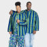 Фото #1 товара Black History Month Sammy B Adult Plus Size Jacket - Blue Striped
