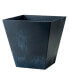 Фото #1 товара (#35148) Plastic Resin Square Ella Planter/Flower Pot, Black 14"