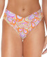 ფოტო #1 პროდუქტის Juniors' Selina Printed V-Waist Bikini Bottoms