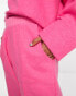 Фото #3 товара ASOS DESIGN co-ord super soft seamed jogger in bright pink