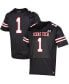 ფოტო #1 პროდუქტის Men's Number 1 Black Texas Tech Red Raiders Throwback Special Game Jersey