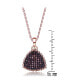 Фото #2 товара Sterling Silver Cubic Zirconia Triangle Shaped Pendant