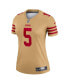 ფოტო #3 პროდუქტის Women's Trey Lance Gold San Francisco 49ers Team Inverted Legend Jersey