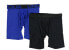 Фото #1 товара Under Armour 240612 Mens 2-Pack Boxer Briefs Underwear Royal/Black Size Large