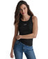 ფოტო #1 პროდუქტის DKNY Women's Rhinestone-Studded-Logo Tank Top