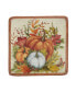 Harvest Blessings Set of 4 Canape Plates