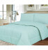 Фото #2 товара Solid Color Box Stitch Down Alternative Twin Comforter