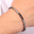 Men´s steel bracelet Tennis SAEV46