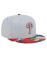 Men's Gray Philadelphia Phillies Active Team Camo 59FIFTY Fitted Hat Серый, 7 1/4 - фото #3