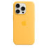 Фото #1 товара Apple iPhone 15 Pro Silikon Case mit MagSafe"Warmgelb iPhone 15 Pro