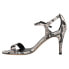 Фото #3 товара VANELi Berk Snake Ankle Strap Womens Black, Grey Dress Sandals 305967