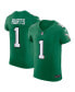 Фото #1 товара Men's Jalen Hurts Kelly Green Philadelphia Eagles Alternate Vapor F.U.S.E. Elite Jersey