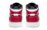 Фото #5 товара Кроссовки мужские Jordan Air Jordan 1 Mid GS 554725-116 Бело-красные