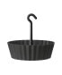 Фото #1 товара Sunny Hanging Lace Pattern Planter Round Anthracite 12in