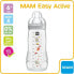 MAM Babyflasche Easy Active 2nd Age - 330ml - Ab 6 Monaten - Teat Flow X - Unisex