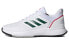 Фото #1 товара Кроссовки Adidas Courtsmash Бело-зелено-красные