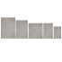 Outdoor rug Quadro 230 x 160 x 0,5 cm Grey