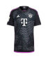 ფოტო #3 პროდუქტის Men's Black Bayern Munich 2023/24 Away Authentic Patch Jersey