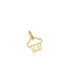 ფოტო #1 პროდუქტის Mini Gold Cupcake Charm