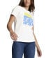 ფოტო #1 პროდუქტის Women's Paradise Cotton Graphic Short-Sleeve T-Shirt