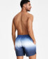 ფოტო #9 პროდუქტის Men's Color Gradient 5.9" Swim Trunks, Created for Macy's
