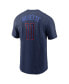 Фото #2 товара Men's Bo Bichette Navy Toronto Blue Jays 2024 City Connect Name Number T-Shirt