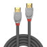 Фото #4 товара Lindy 5m High Speed HDMI Cable - Cromo Line - 5 m - HDMI Type A (Standard) - HDMI Type A (Standard) - 4096 x 2160 pixels - 18 Gbit/s - Grey - Silver