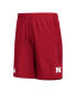 ფოტო #2 პროდუქტის Men's Scarlet Nebraska Huskers AEROREADY Shorts