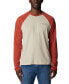 Фото #1 товара Men's Thistletown Hills Colorblocked Logo Graphic Raglan-Sleeve Tech T-Shirt