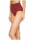 Фото #2 товара Kate spade new york 170442 Womens Hi-waist Scallop Bikini Bottom Red Size Small