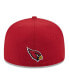 ფოტო #5 პროდუქტის Men's Cardinal Arizona Cardinals 2023 NFL Draft 59FIFTY Fitted Hat