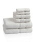 Фото #2 товара Smart Dry Zero Twist Cotton 4-Piece Bath Towel Set