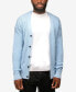 Фото #4 товара Men's Basic Ribbed Cardigan