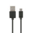 Фото #1 товара Универсальный кабель USB-MicroUSB KSIX 1 m