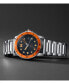 ფოტო #6 პროდუქტის Men's Cali Diver Automatic Stainless Steel Bracelet Watch 40mm