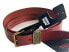 Фото #2 товара Levi's Leather Women’s Belt Size M Red with Gold Decorative Metal New