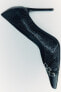 Фото #3 товара Туфли на каблуке ZARA с пряжками