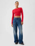 Modern Rib Cropped T-Shirt