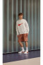 Фото #3 товара Sportswear French Terry Satin Futura Logo Erkek Sweatshirt DO8891-030
